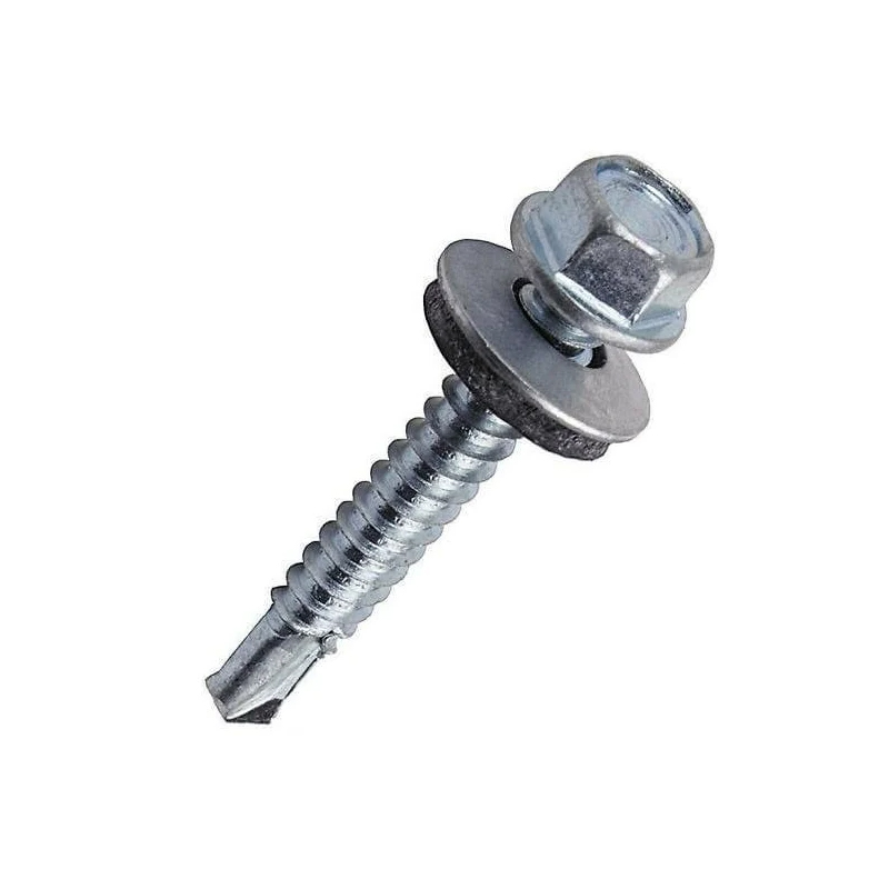 5.5 х 64 Саморезы кровельные цинк (1500 шт)